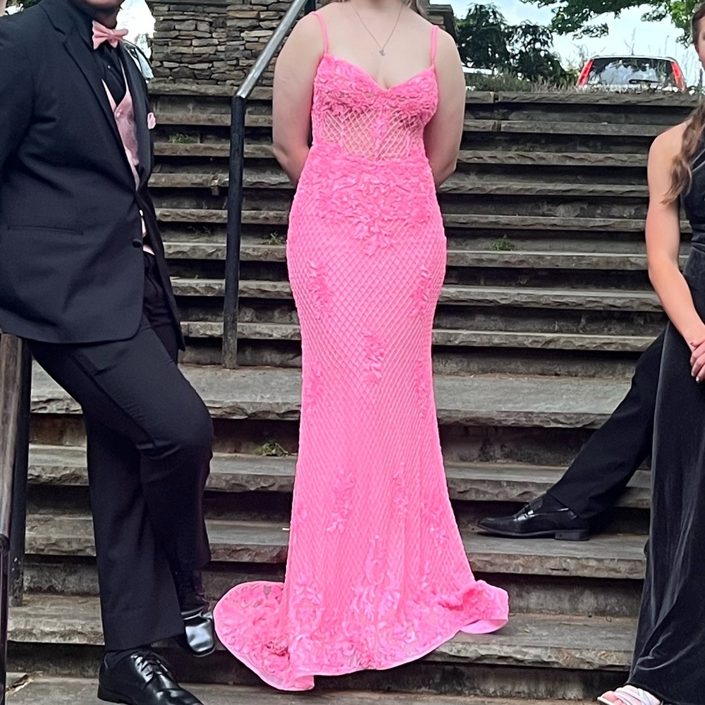 Pink Prom Dress- Used like new